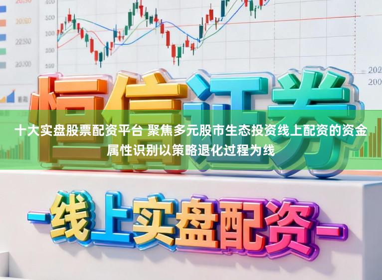 十大实盘股票配资平台 聚焦多元股市生态投资线上配资的资金属性识别以策略退化过程为线