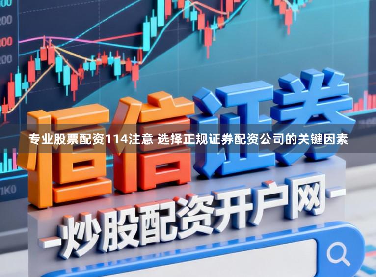 专业股票配资114注意 选择正规证券配资公司的关键因素